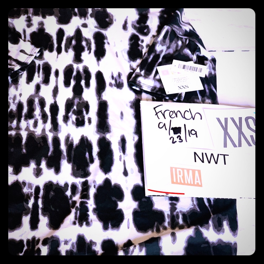 XXS Vintage TieDye LulaRoe Irma